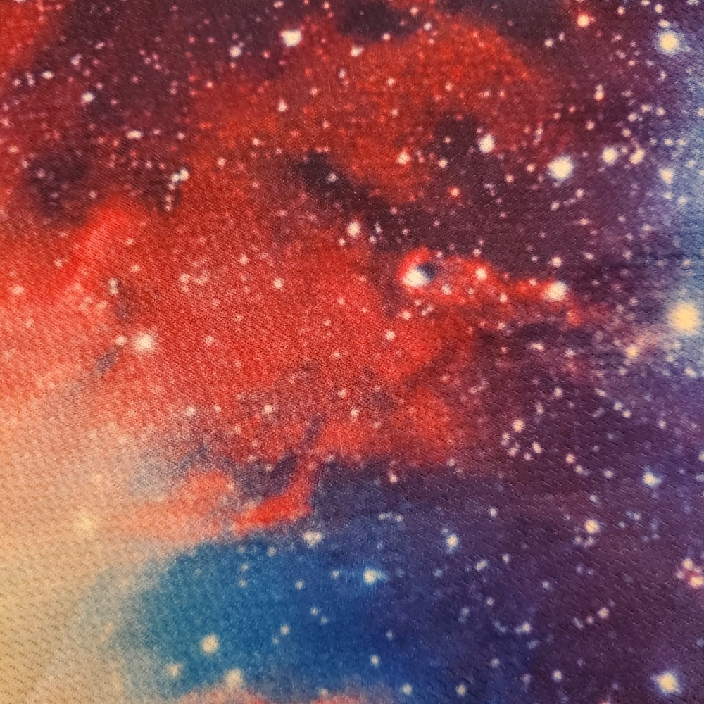 🐕 Pink & Navy Galaxy Neck Gaiter - Picture 3 of 5